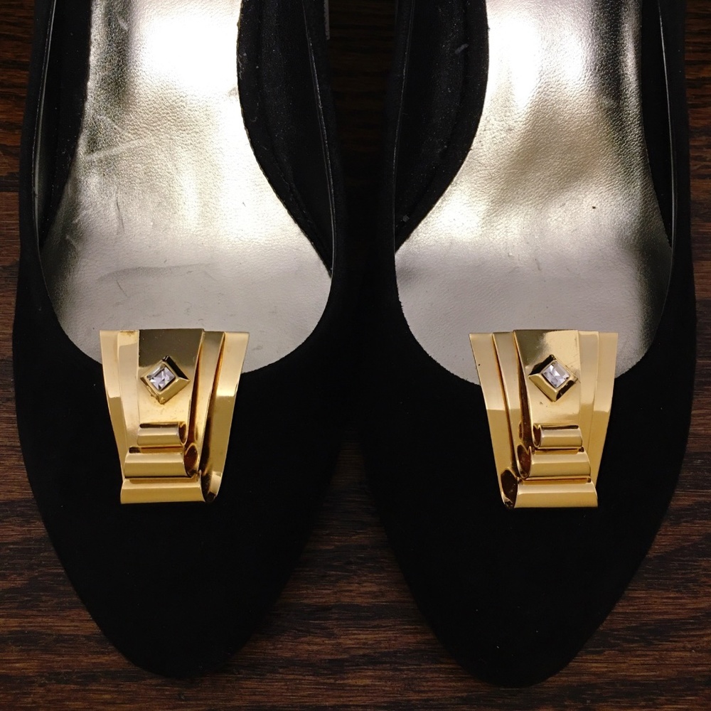 Vintage Made in France Bluette Shoe Clips
